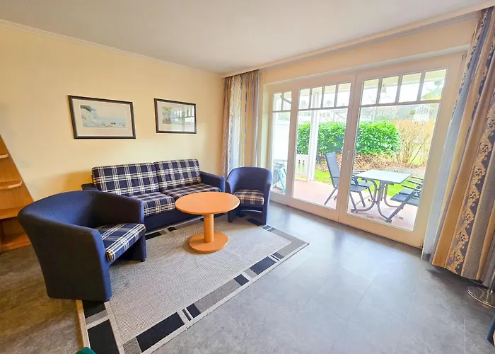 Duenenpark Binz - Komfort Ferienwohnung Mit 1 Schlafzimmer Und Terrasse Im Erdgeschoss 175